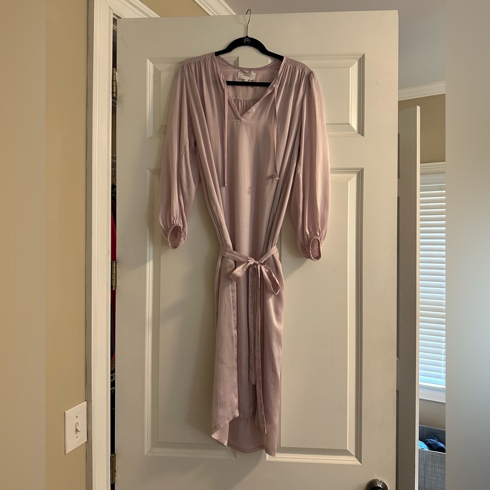 Xirena 100% Pure Silk Lilac Dress